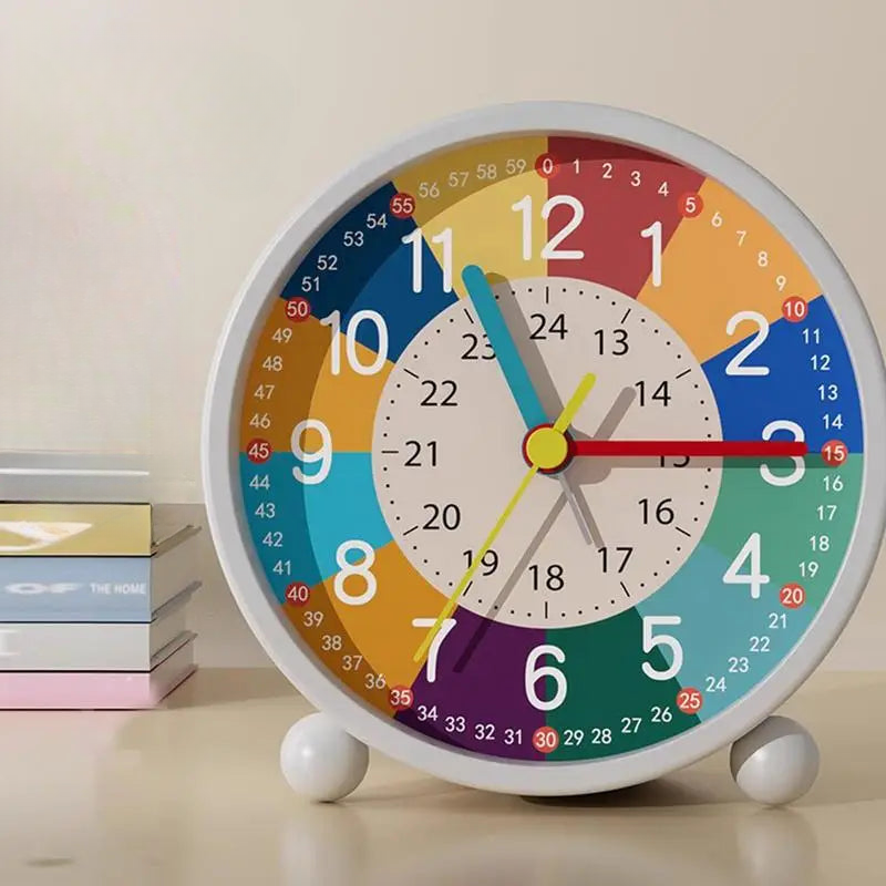 Educational Alarm Clock – Silent, Kids Learning Clock
