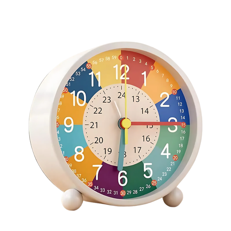 Educational Alarm Clock – Silent, Kids Learning Clock