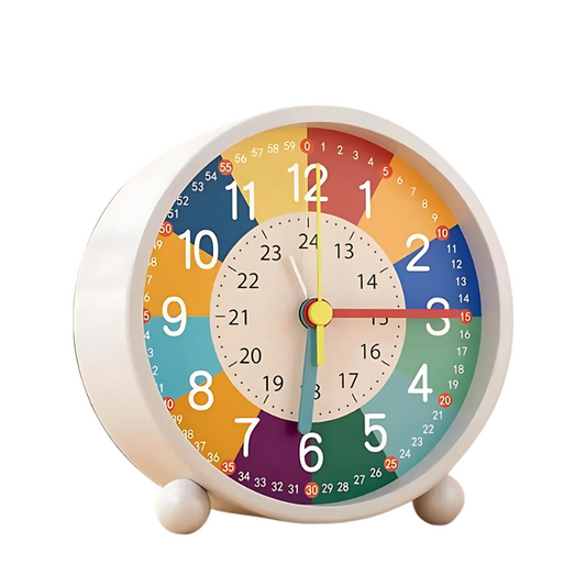 Educational Alarm Clock – Silent, Kids Learning Clock
