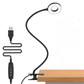 Bedside Lamp Clip On – Silver or Black