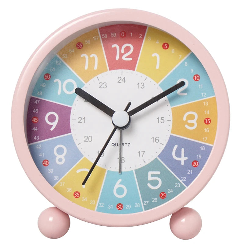Kids Bedroom Alarm Clock - Analog Clear Face