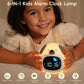 Kids Alarm Clock Night Light – Touch, Sleep Training, 3 Shapes