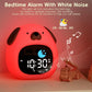 Kids Alarm Clock Night Light – Touch, Sleep Training, 3 Shapes