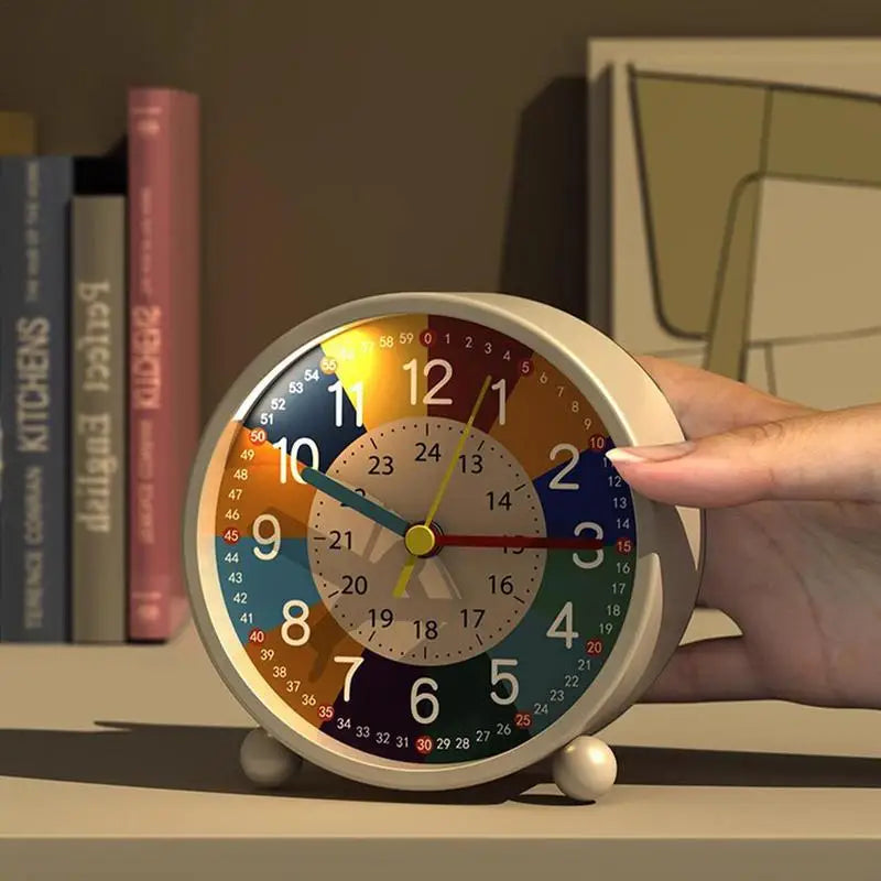 Educational Alarm Clock – Silent, Kids Learning Clock