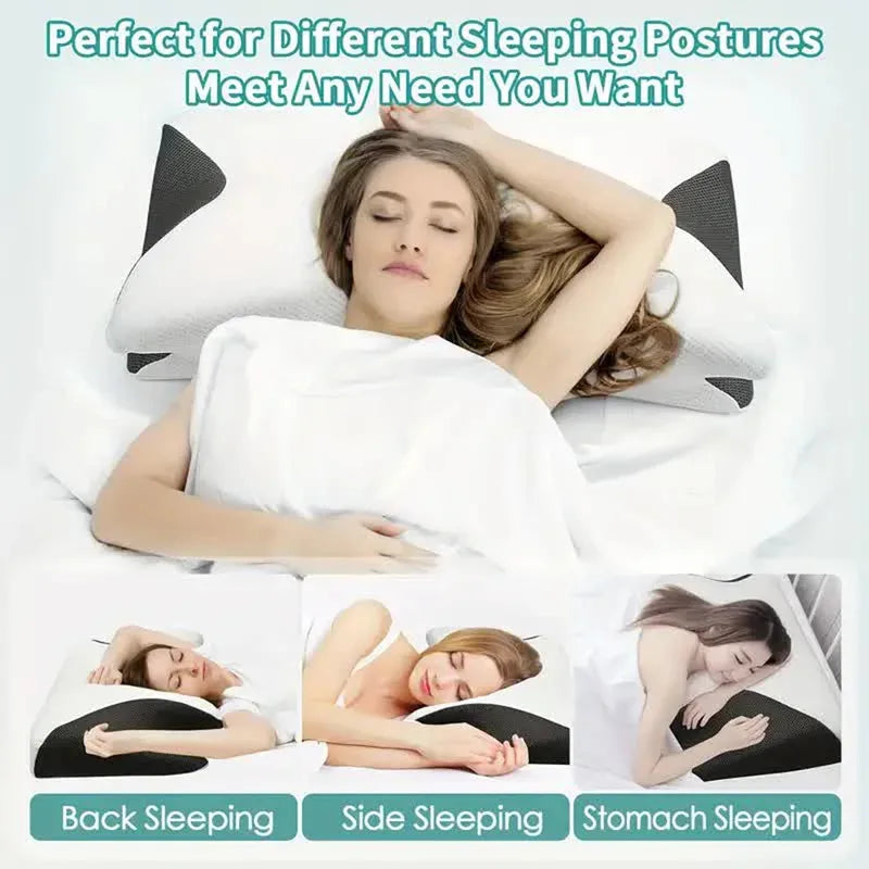 Cervical Pillow Side Sleeper - Memory Foam, Neck Support