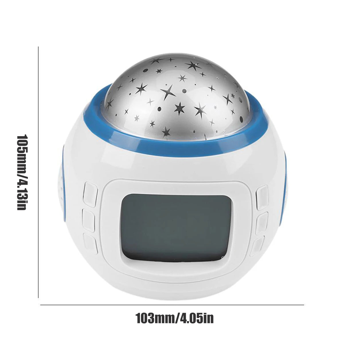 Alarm Clock Kids Projector – Star Sky, Color LED, Night Light
