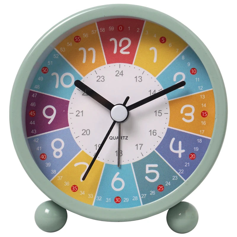 Kids Analog Clock - Clear Dial Twin Bell Alarm