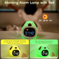Kids Alarm Clock Night Light – Touch, Sleep Training, 3 Shapes