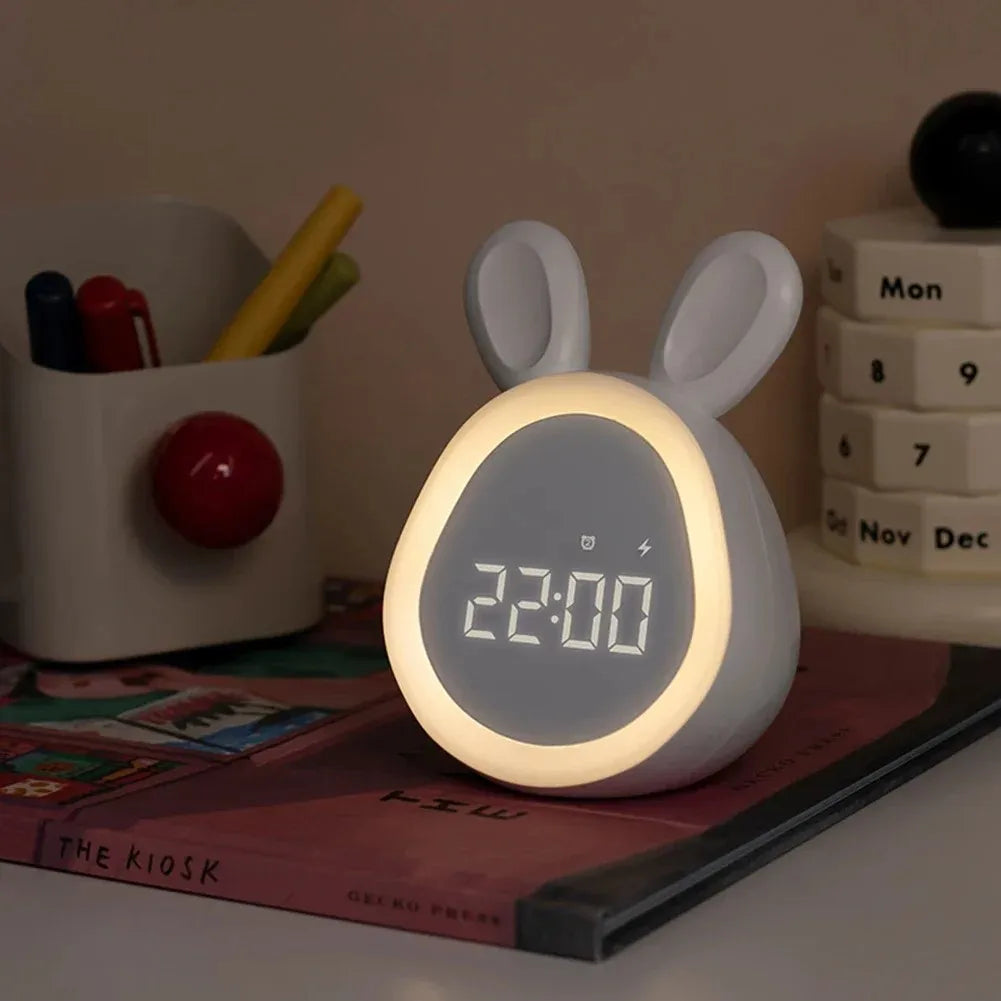 Rabbit Night Light - Soft LED, Touch Sensor, Kids & Nursery
