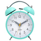 Analog Alarm Clock Dual Bell – Metal, Macaron, 4 Colors