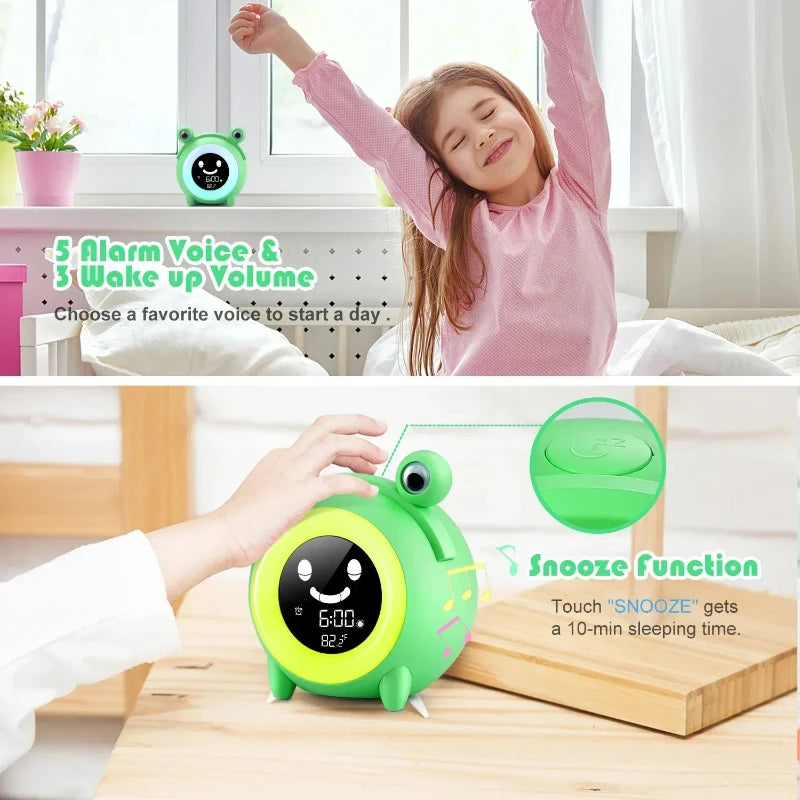 Frog Night Light - Silicone LED, Color Changing, Kids Safe