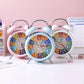Twin Bell Alarm Clock Kids – Metal, Round, Classic