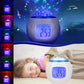 Alarm Clock Kids Projector – Star Sky, Color LED, Night Light