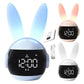 Rabbit Digital Alarm Clock – Night Light, 3 Wake-Up Modes