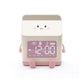 Digital Alarm Clock Milk Carton – LED, Voice Control, Calendar