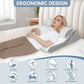Triangle wedge pillow acid reflux 2 sizes grey white