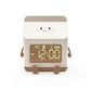 Digital Alarm Clock Milk Carton – LED, Voice Control, Calendar