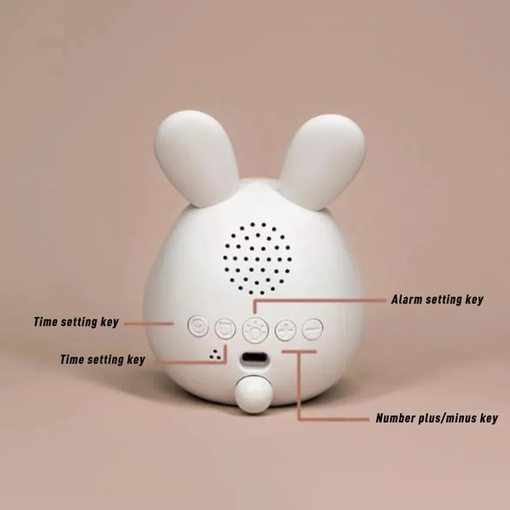 Rabbit Night Light - Soft LED, Touch Sensor, Kids & Nursery