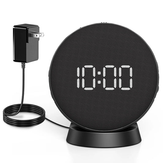 Alarm Clock Loud Shaker – Vibrating, Radio, Wireless Charging