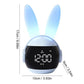 Rabbit Digital Alarm Clock – Night Light, 3 Wake-Up Modes