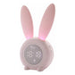 Digital Alarm Clock Rabbit – LED, Night Lamp, Rechargeable
