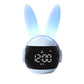 Rabbit Digital Alarm Clock – Night Light, 3 Wake-Up Modes
