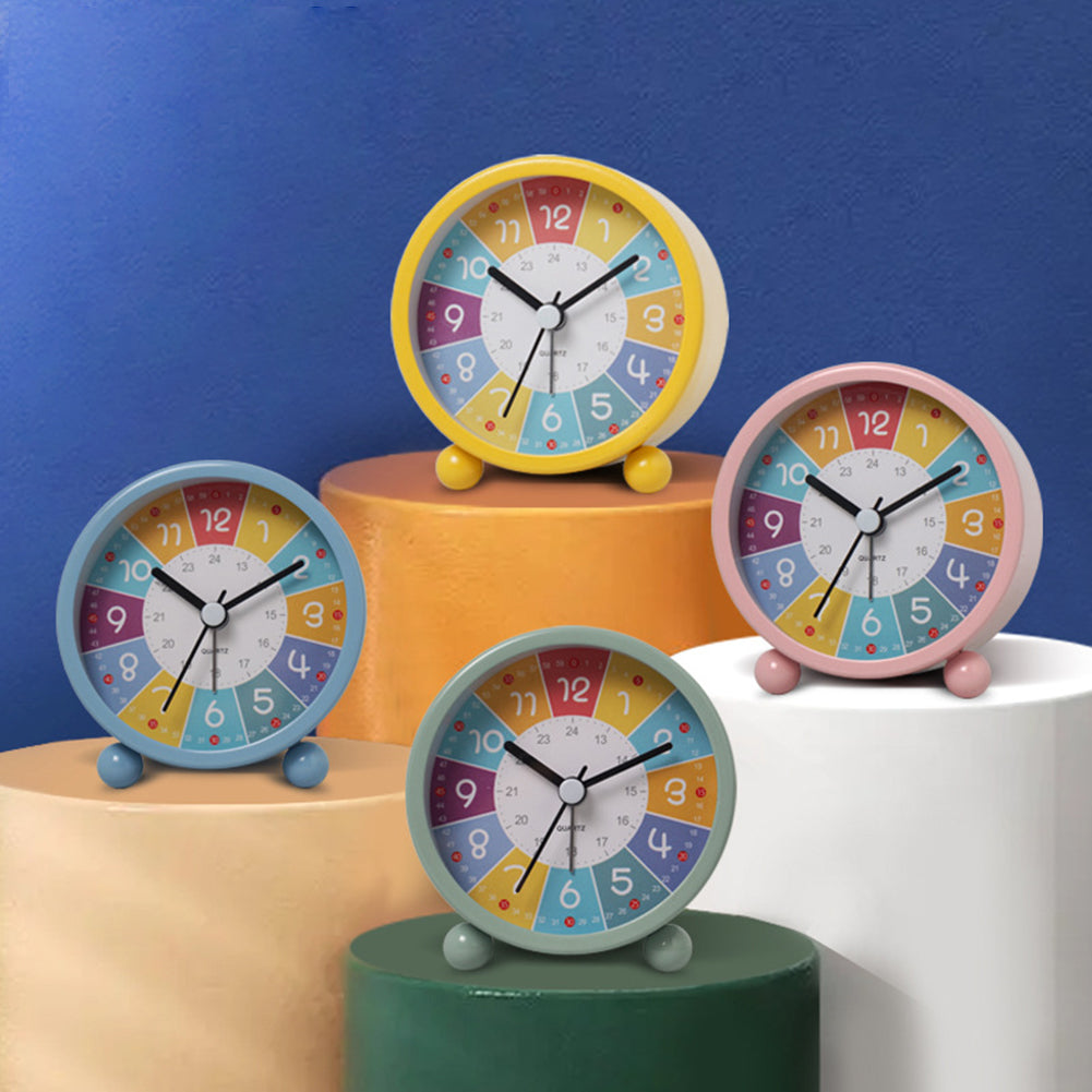 Kids Analog Alarm Clock - Fun Design, Easy to Read