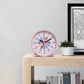 Pink Analog Alarm Clock – Kids & Teens, Learning Clock