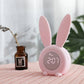 Digital Alarm Clock Rabbit – LED, Night Lamp, Rechargeable